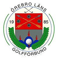 Logotyp för örebro läns golfförbund