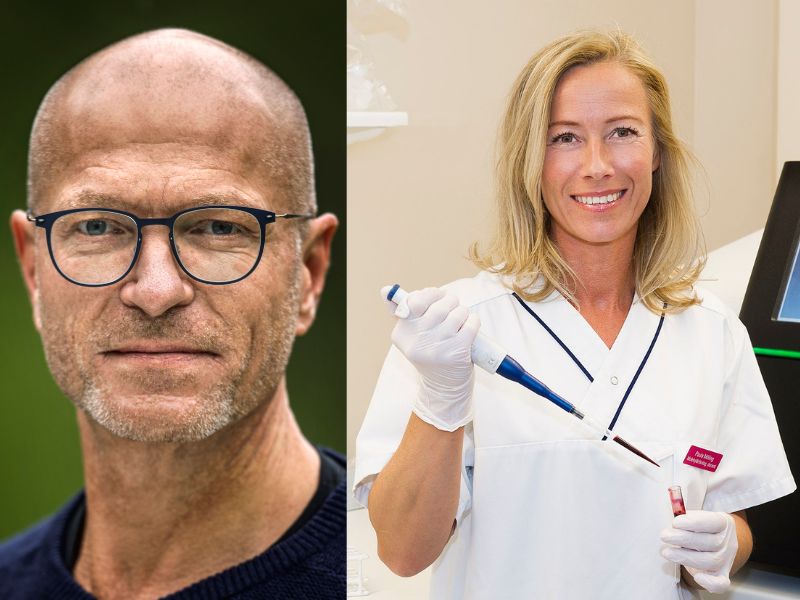 Forskarna Ole Fröbert och Paula Mölling